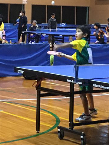第37回県小学生卓球大会