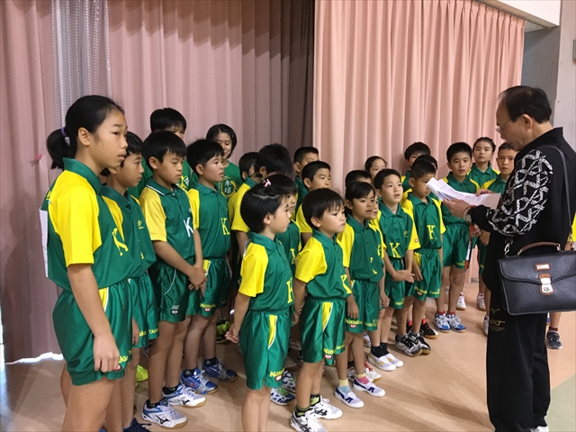 第37回県小学生卓球大会